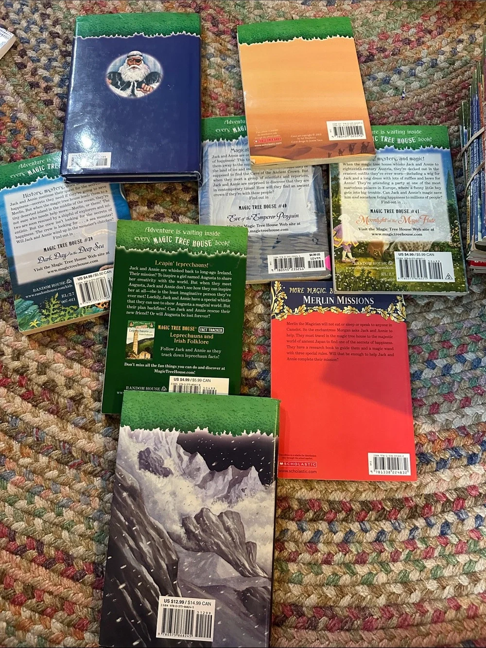 Magic Tree House Merlin Missions 8 Book Lot 2 Hardcover Mary Pope Osborne